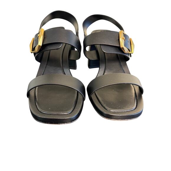 Jimmy Choo NIB Hawke 70mm Buckled Sandals in Black Size 39 - Picture 6 of 12